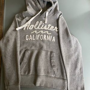 Grey Hollister Hooded Sweatshirt